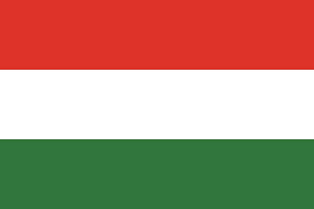 A horizontal triband of red, white and green